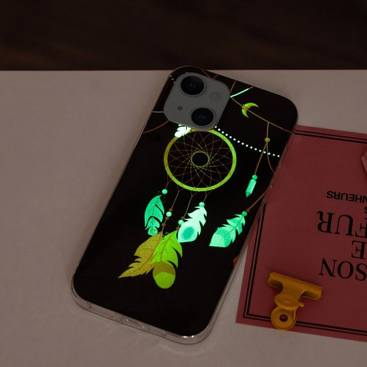 Produktbild Ueli Express iPhone 15 Leuchtende Glow Gummi Schutzhülle Traumfänger (Apple iPhone 15)