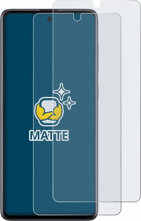 Actual product image BROTECT Anti-glare screen protector matt (2 Piece, Samsung Galaxy A71)