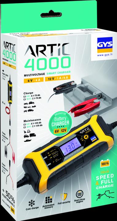 Produktbild GYS Artic 4000 (6V, 12V, 4 A)