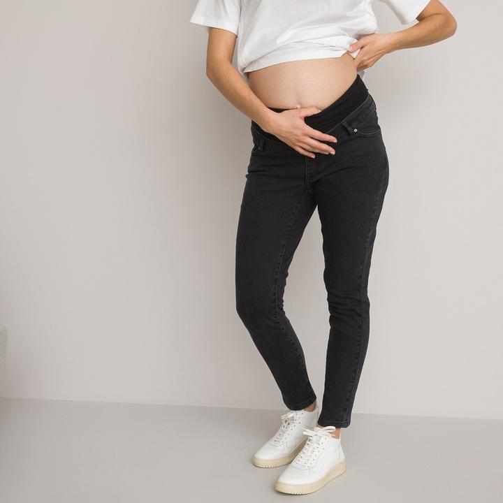 Produktbild La Redoute Collections Slim-Fit-Jeans für die Schwangerschaft (40)