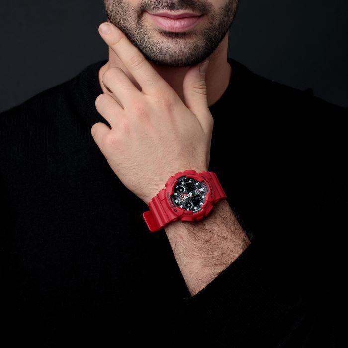 Immagine prodotto Casio Ga-100b-4aer (Orologio digitale, Orologio da polso analogico, Cronografo, 51 mm)