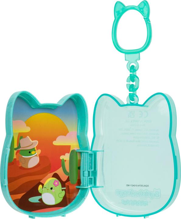 Actual product image Squishmallows Squish-a-longs 2,5 cm Nøglering 3-pak - flere varianter