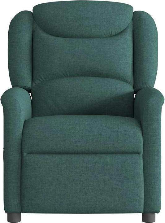 Immagine prodotto VidaXL Poltrona massaggiante Tessuto verde scuro Poltrona massaggiante TV
