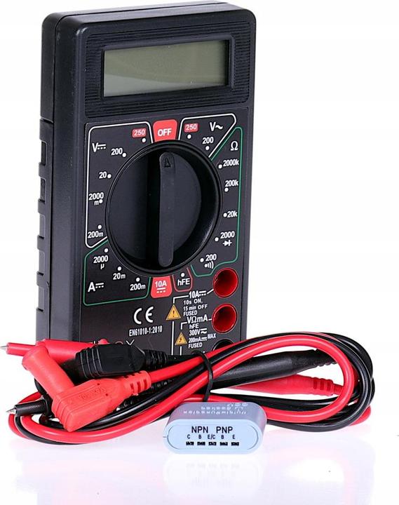 Image du produit Libox Miernik uniwersalny DT830D LB0163 (CAT III 300V)