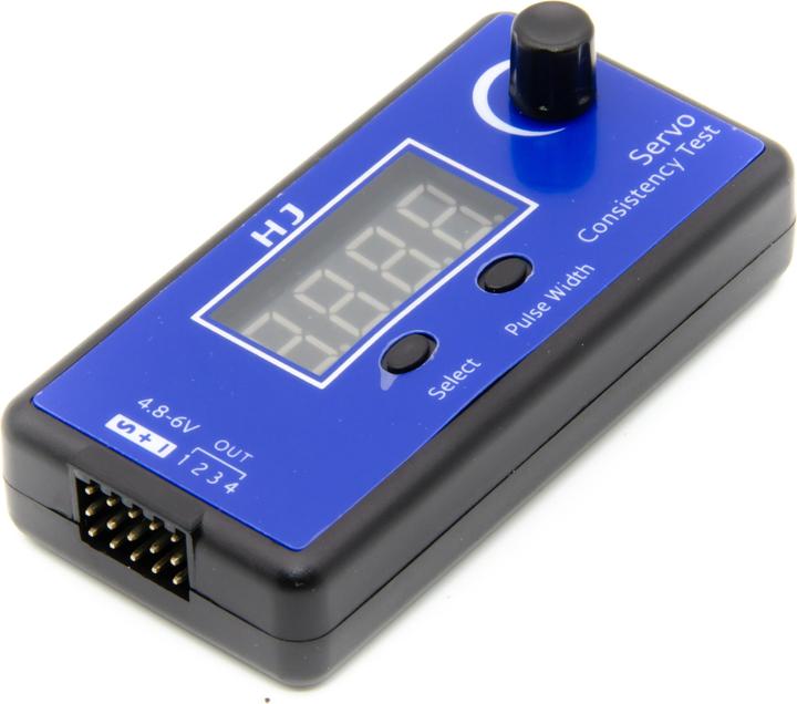 Actual product image Purecrea Digital servo tester ESC 4-channel