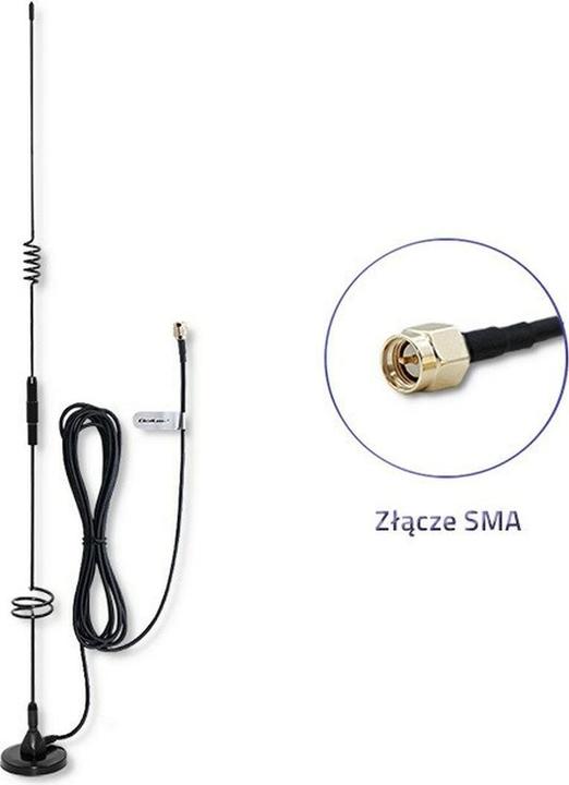 Image du produit Qoltec 57035 Antenne GSM 800-2100 MHz | Intérieur (GSM)