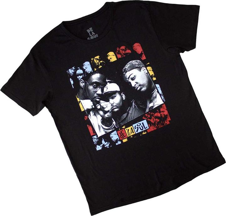 Actual product image De La Soul Unisex Adult Collage T-Shirt (XXL)