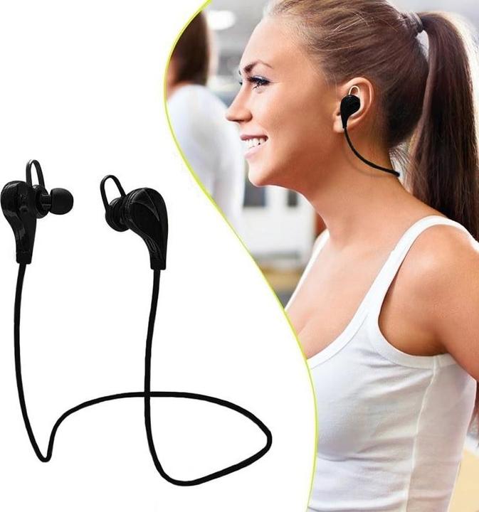Actual product image JTI Wireless sports headphones - Black (8 h, Wireless)