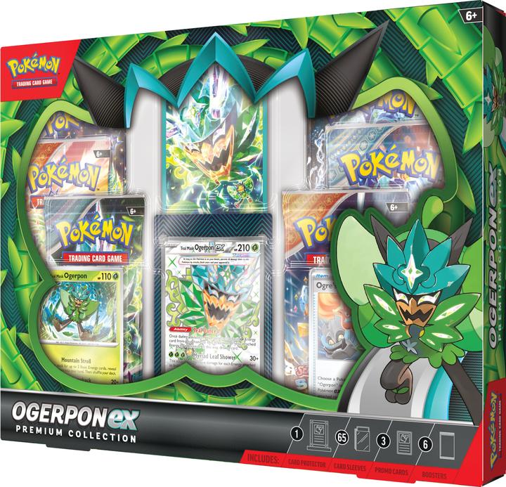 Produktbild Pokémon Pokemon - Ogerpon ex Premium Collection (POK85882) (Englisch, Box Set & Collection)