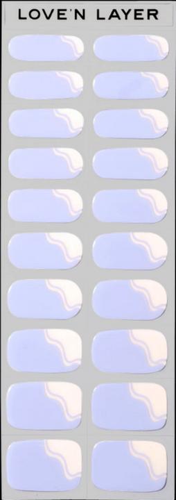 Actual product image Love'n Layer - French Swirl Sky Blue