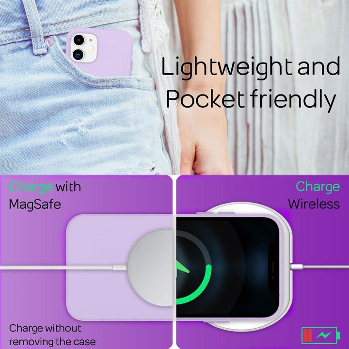 Produktbild Nalia Liquid Silikon Handyhülle (Apple iPhone 12)