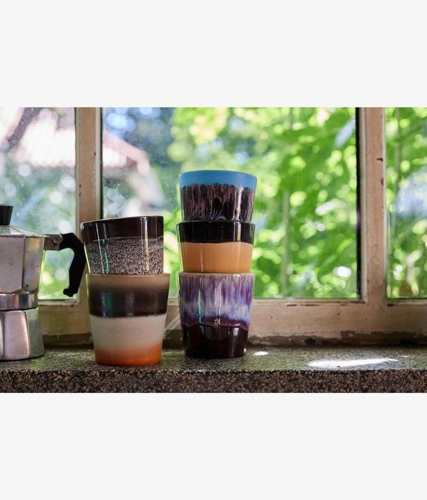 Image du produit HK Living Tasse?? caf?? 70S CERAMICS argile (180 ml, 1 x)