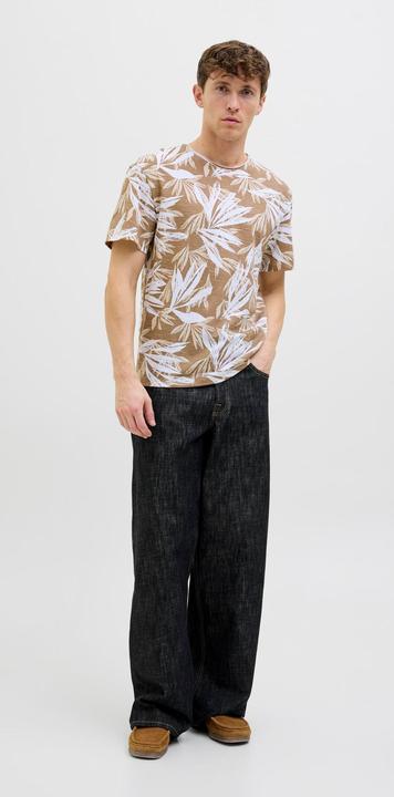 Actual product image Jack & Jones Jjebryan Aop Tee S/S O-Neck Sn (XL)