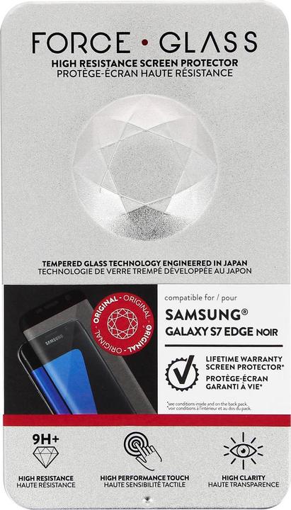Produktbild Bigben Connected Gehärtete Glas-Schutzfolie mit Splitterschutz (1 Stück, Samsung Galaxy S7 Edge)