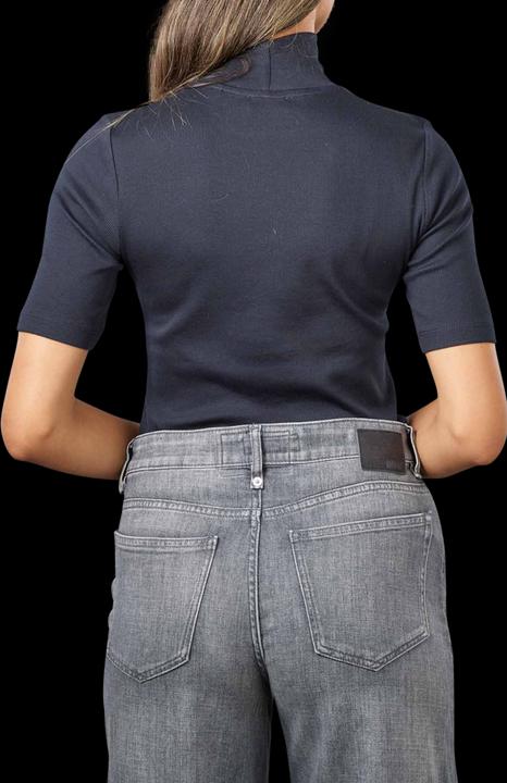 Produktbild Marc O'Polo Short Sleeve T-Shirt Stand-Up Collar Deep Blue S (XL)