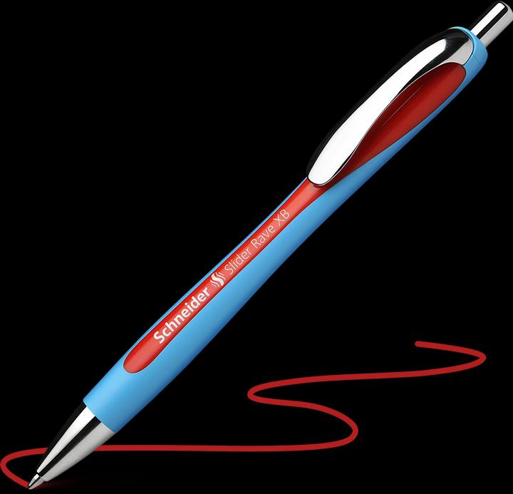 Actual product image Schneider Slider Rave XB (Red, Blue, 1 x)