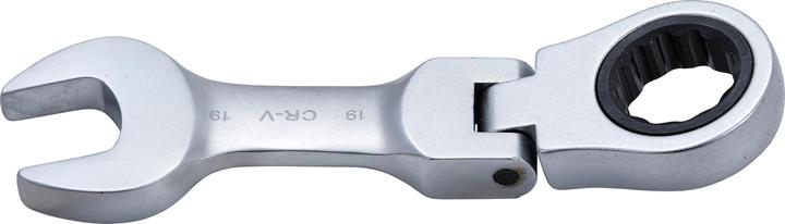 Image du produit BGS Clé mixte à cliquet courte à couder 19 mm (19 mm)