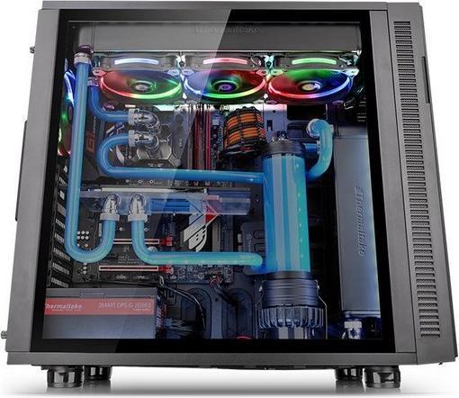 Actual product image Thermaltake Suppressor F31 - Tempered Glass Edition - Tower - ATX - without power supply (PS/2) (ATX, mATX, Mini-ITX)