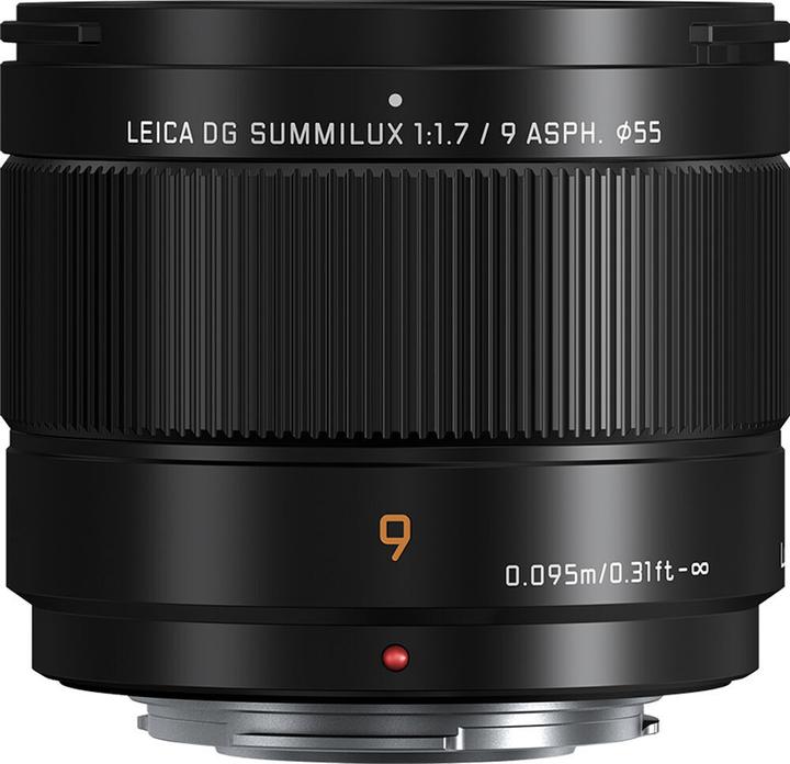 Image du produit Panasonic Leica DG 9mm 1.7 (Micro Four Thirds, Micro Four Thirds)