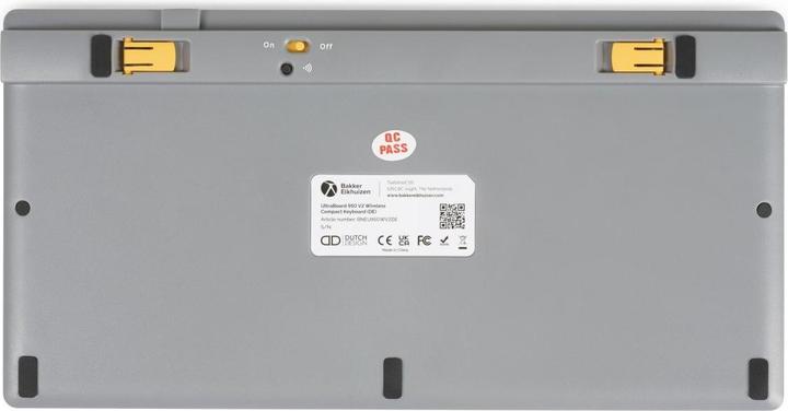 Produktbild Bakker Elkhuizen BakkerElkhuizen Tastatur UltraBoard 950 V2 Wireless (UK) retail (Eng. Int., Kabellos)
