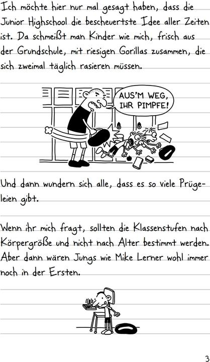 Actual product image Gregs Tagebuch 01. Von Idioten umzingelt (German, Jeff Kinney., Dietmar Schmidt, 2011)