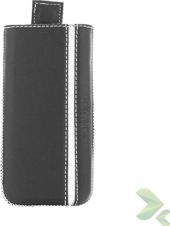 Immagine prodotto Valenta Valensija Pocket Stripe Valensiją - Raudonplaukė Samsung Galaxy S4/s Iii, Htc One ir kita (juoda) (Mora Q10, Nokia Lumia 925, Nokia Lumia 900, Alcatel One Touch Fire, Acer Liquid S1, Samsung Galaxy Nexus, Samsung Galaxy S4, Huawei Ascend G510, Mora Z10, Optimus 4X HD, Sony Xperia T, Samsung Galaxy Core 2, Sony Xperia Z, Samsung Galaxy S III)