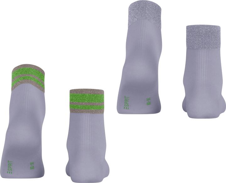 Immagine prodotto Esprit Retro Glitter 2-Pack Damen (Confezione da 2, 39 - 42)