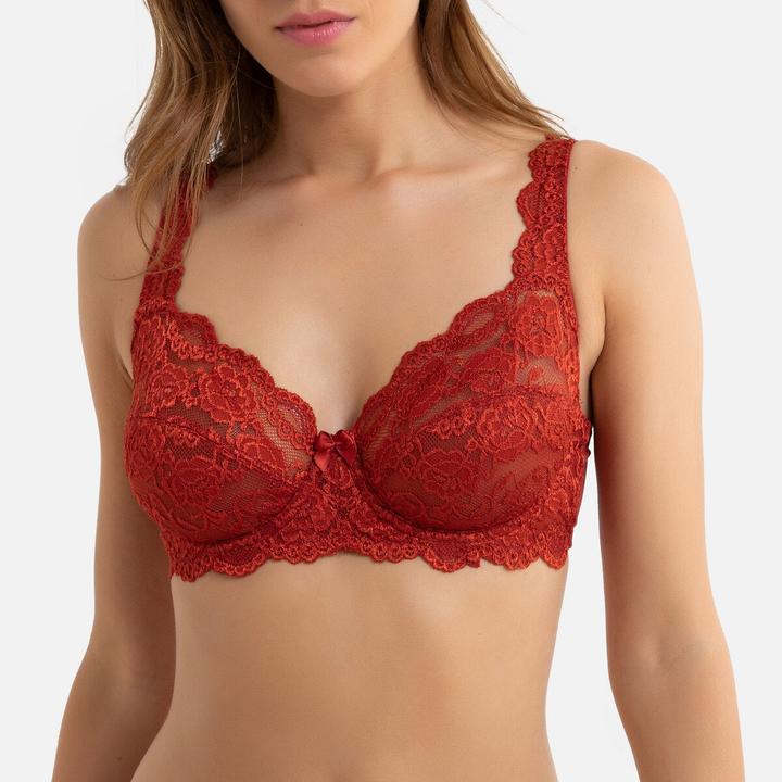 Image du produit La Redoute Collections Soutien-gorge à armatures en dentelle (70 B)
