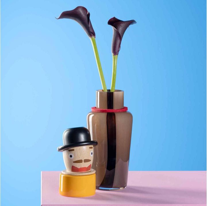 Actual product image Leonardo Vase Luigi 33 cm, Braun, Höhe: 33 cm (1 x, 100 x 100 x 33 cm)