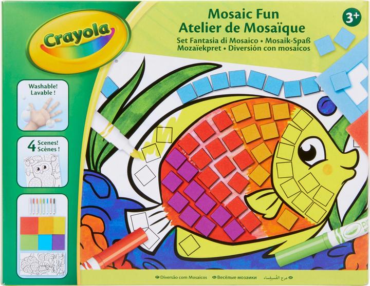 Actual product image Crayola Mozaiekpret met pins
