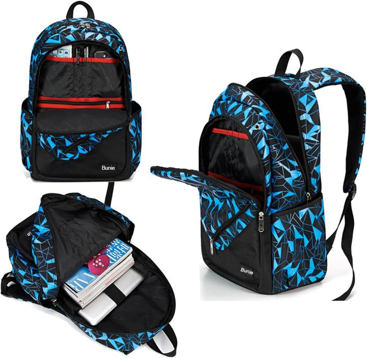 Produktbild Bunie Schulrucksack-Set Blau (35 l)