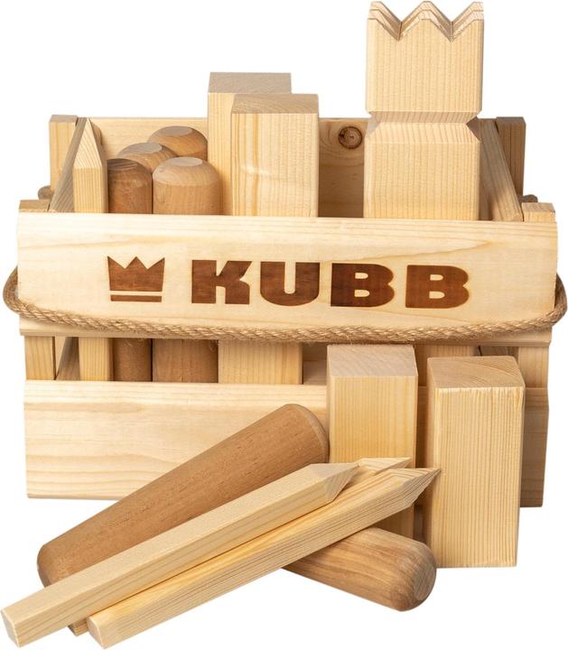 Productafbeelding Selecta Spielzeug KUBB Vikings Spel in de Houten Doos