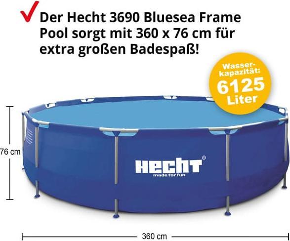 Produktbild Hecht Bluesea (360 x 76 cm)
