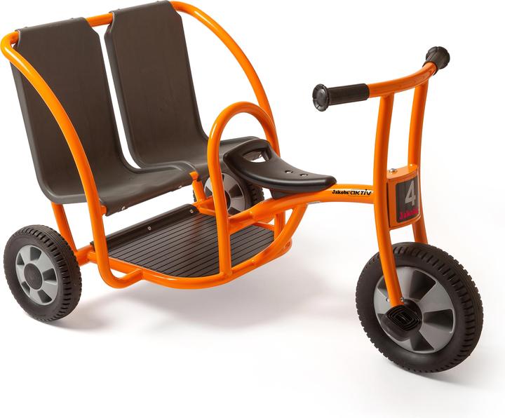 Triciclo doppio taxi attivo