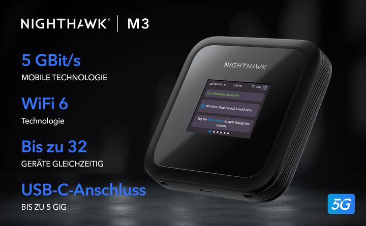 Actual product image Netgear Nighthawk M3 Mobile Router