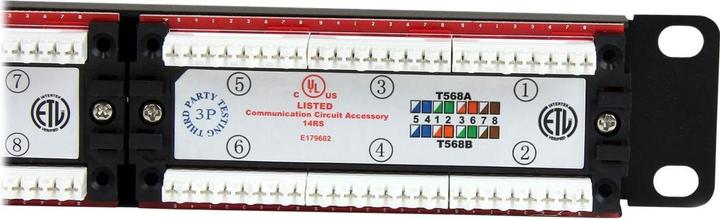 Produktbild StarTech 24 PORT 1U CAT6 PATCH PANEL