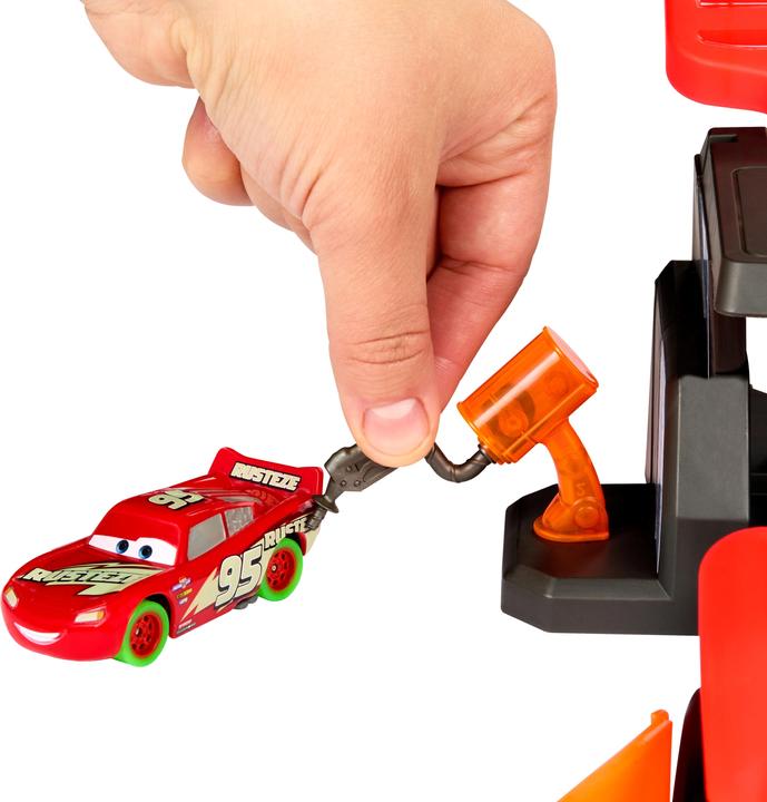 Image du produit Mattel Glow Racers Launch & Criss-Cross Glow Race Playset