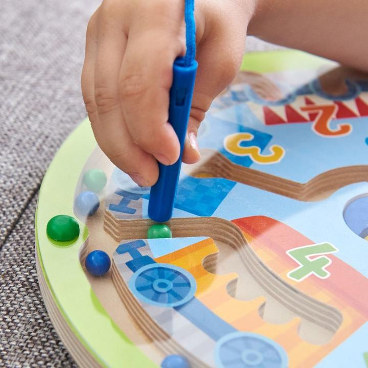 Actual product image Haba Count Pass Train (French, Italian, German, English)