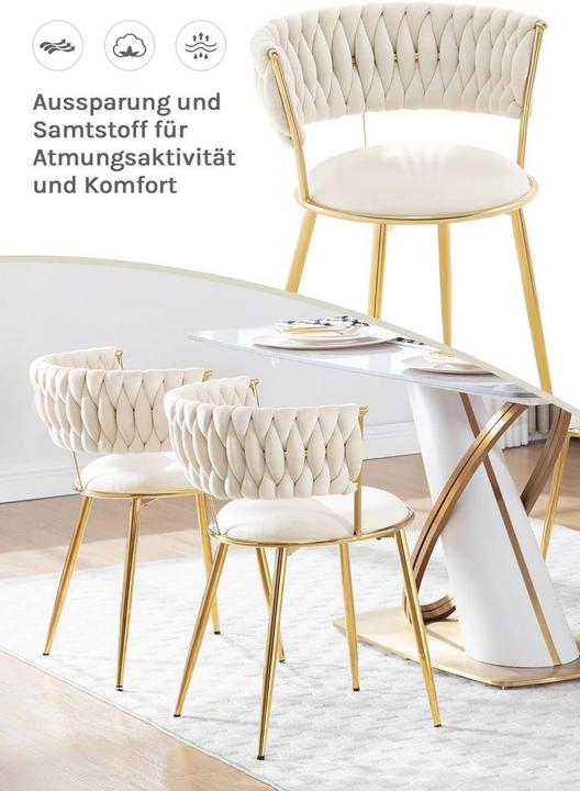 Actual product image Woltu Esszimmerstuhl