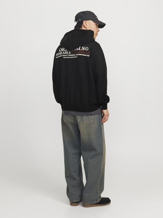 Actual product image Jack & Jones Jorislington Back Sweat Hood Sn (XL)