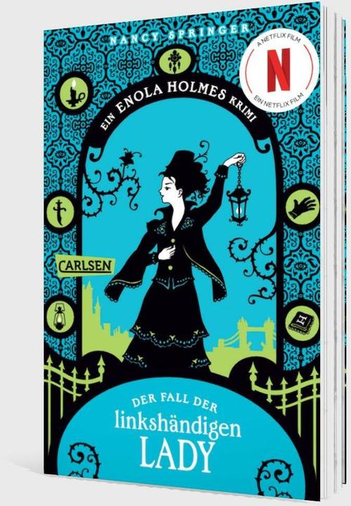 Image du produit Enola Holmes: Der Fall der linkshändigen Lady (Allemand, Nancy Springer, 2024)