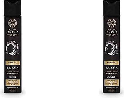 Immagine prodotto Natura Siberica Shampoo-attivatore per la crescita dei capelli Beluga (250 ml, Shampoo liquido)