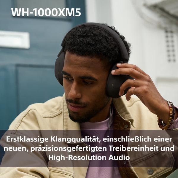 Immagine prodotto Sony WH-1000XM5 (ANC, 30 h, Senza fili, Cablato)