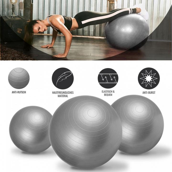 Actual product image Gorilla Sports Exercise ball (75 cm)