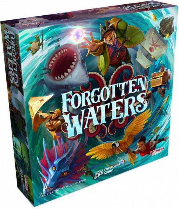 Actual product image Plaid Hat Games Connoisseur Game Forgotten Waters (German)