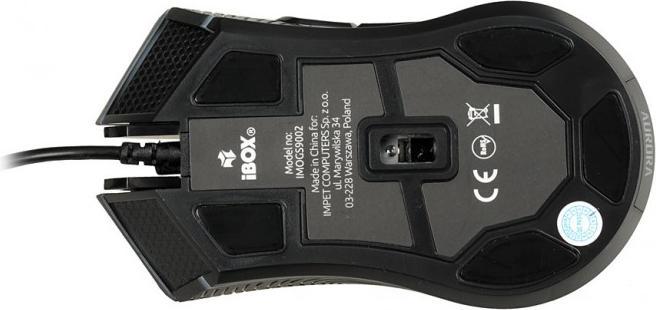 Produktbild iBox AURORA A-3 Maus rechts USB Typ-A Optisch 6200 DPI (Kabelgebunden)