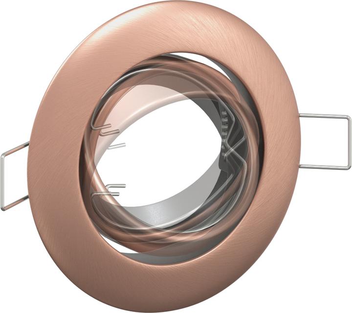 Immagine prodotto VidaXL Lampade rame rame e plastica piccole luci da incasso rotonde