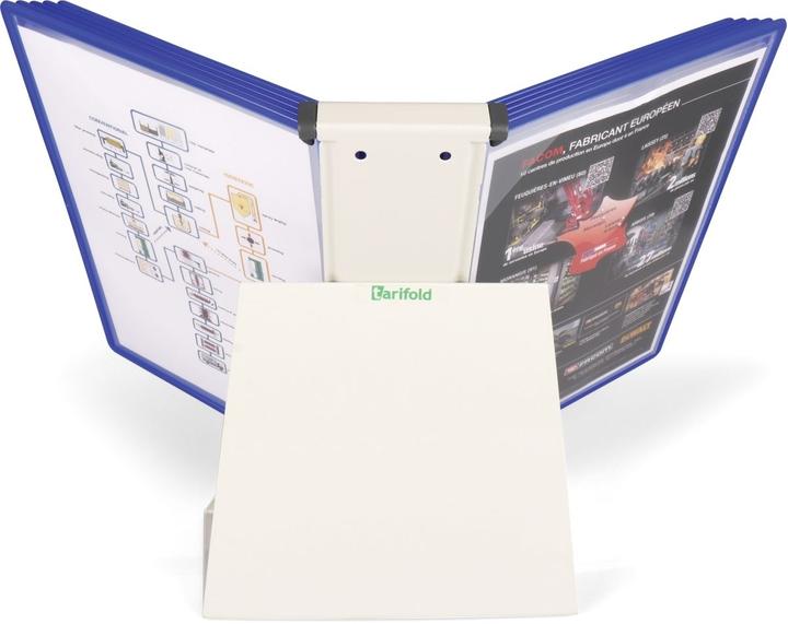 Actual product image Tarifold Table stand 434901 A4 10panels Easy Load bl