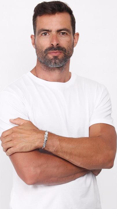 Immagine prodotto Kuzzoi Bracciale di base, attorcigliato (19 cm, Argento 925)