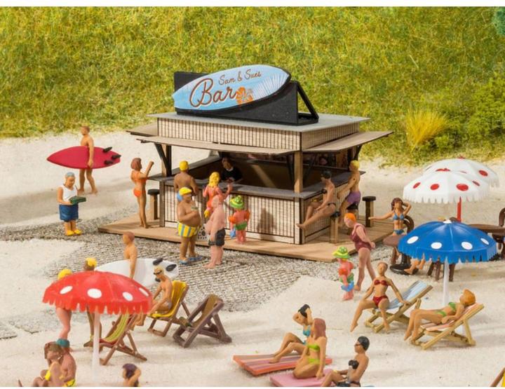 Actual product image Noch H0 Beach bar